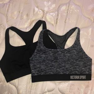 Lot of 2 - Victoria’s Secret sports bra - Sz Large
